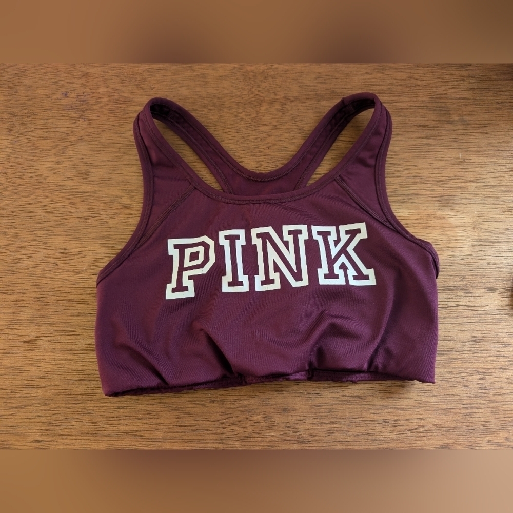 PINK Victoria's Secret Purple Sports Bra